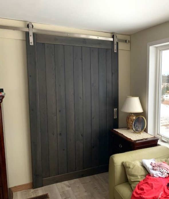Refined Rustic Barn Door - Vertical Panels