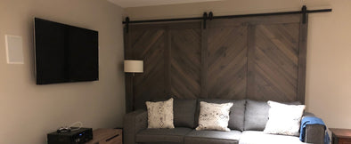 Save Space with a Sliding Barn Door 