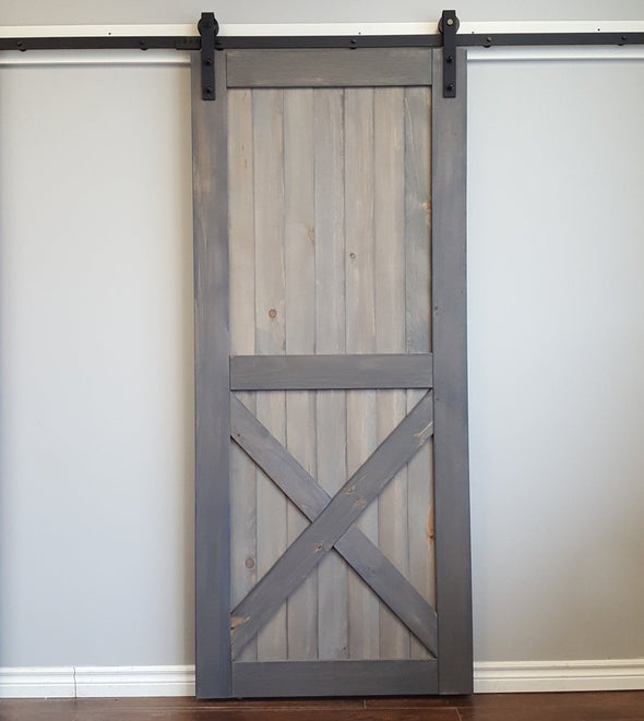 Viba Half X  Solid Pine Barn Door