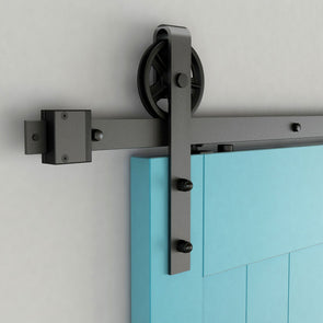 Big Wheel Barn Door Hardware with Soft Close Technology