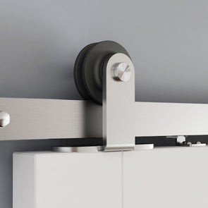 Stainless Steel Top of Door Barn Door Hardware with Soft Close Technology