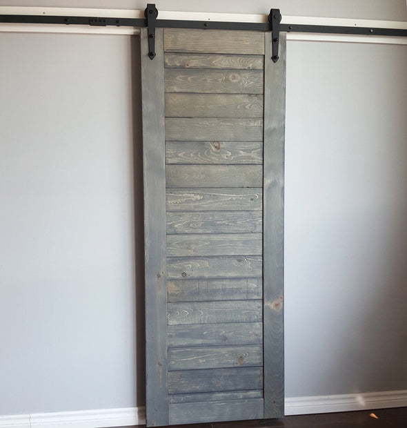 Refined Rustic Barn Door-Horizontal Panels