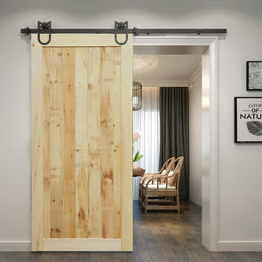 Refined Rustic Barn Door - Vertical Panels