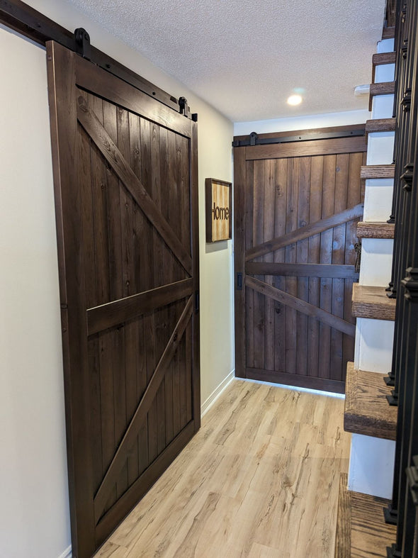 Viba K Style  Solid Pine Barn Door